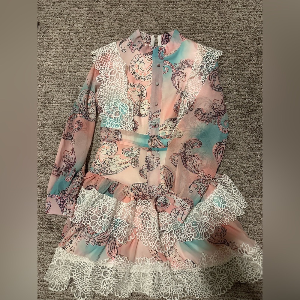 Floral Lace dress size xs